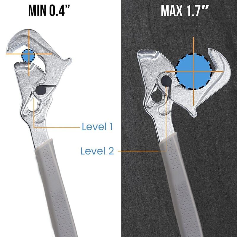 SAKER® Self-adjusting Pipe Wrench