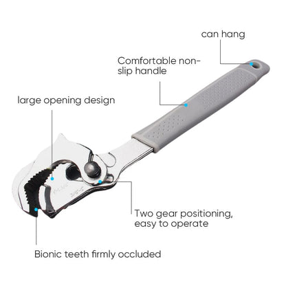 SAKER® Self-adjusting Pipe Wrench