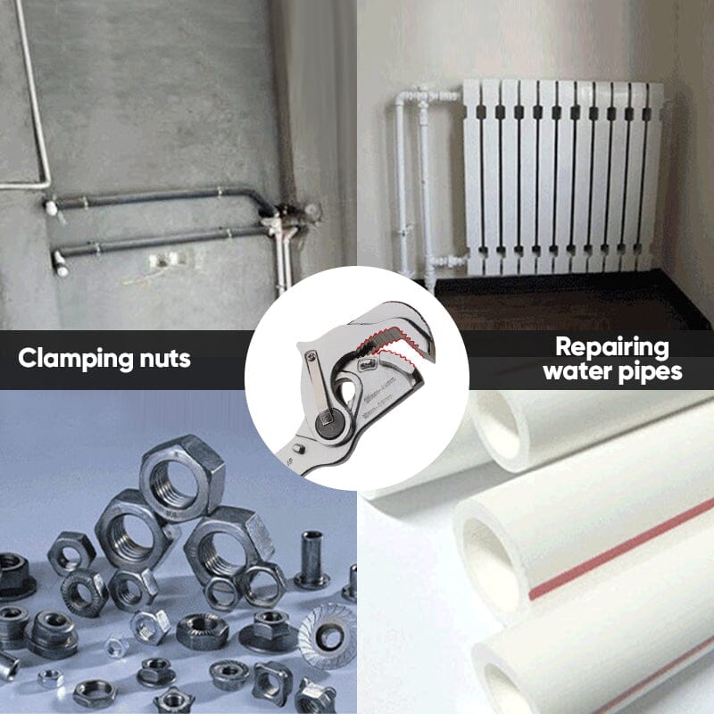 SAKER® Self-adjusting Pipe Wrench