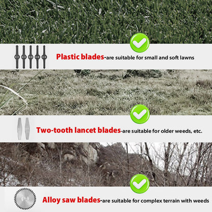 Sakerplus 3-in-1 Garden Trimmer with Batteries