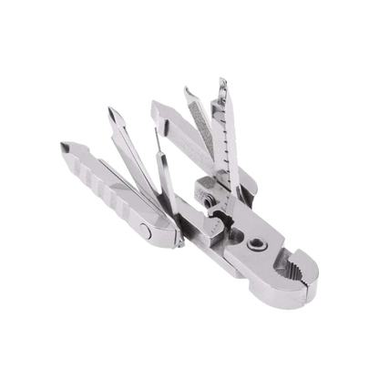 Hirundo 15 in 1 Multi-tool Pliers Tool Keychain Stainless Steel Combination EDC Tool