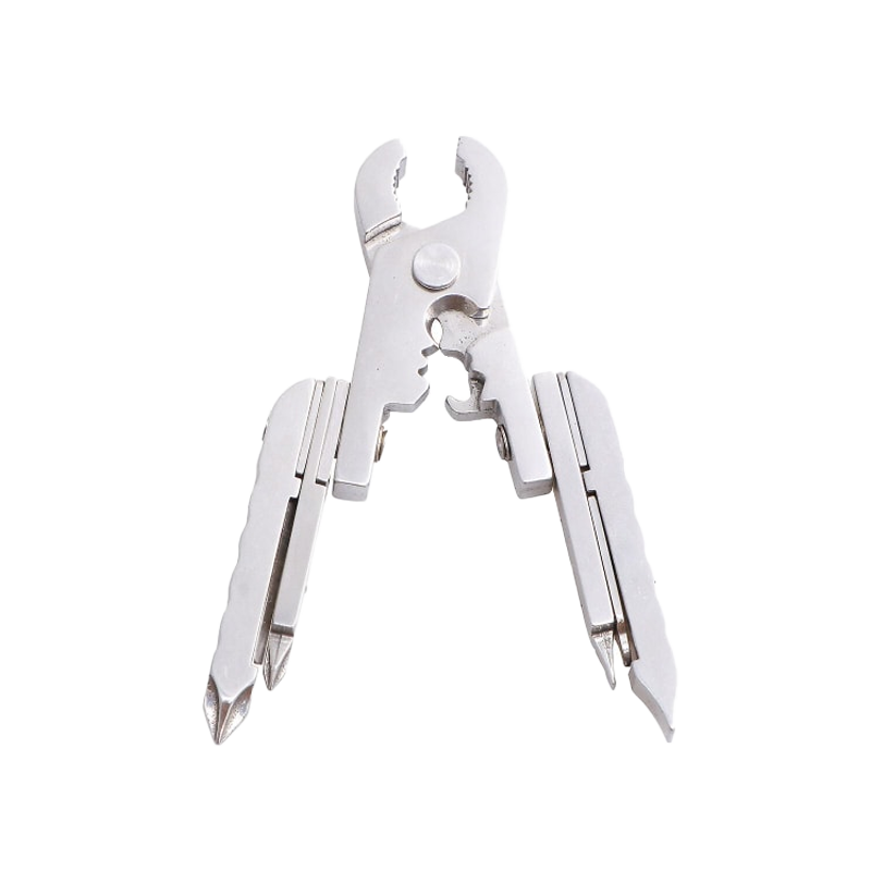 Hirundo 15 in 1 Multi-tool Pliers Tool Keychain Stainless Steel Combination EDC Tool