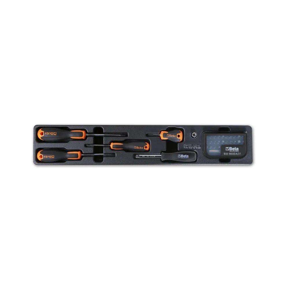 BetaWORKER BW 2120L-E/T91 tool box with 91 tools